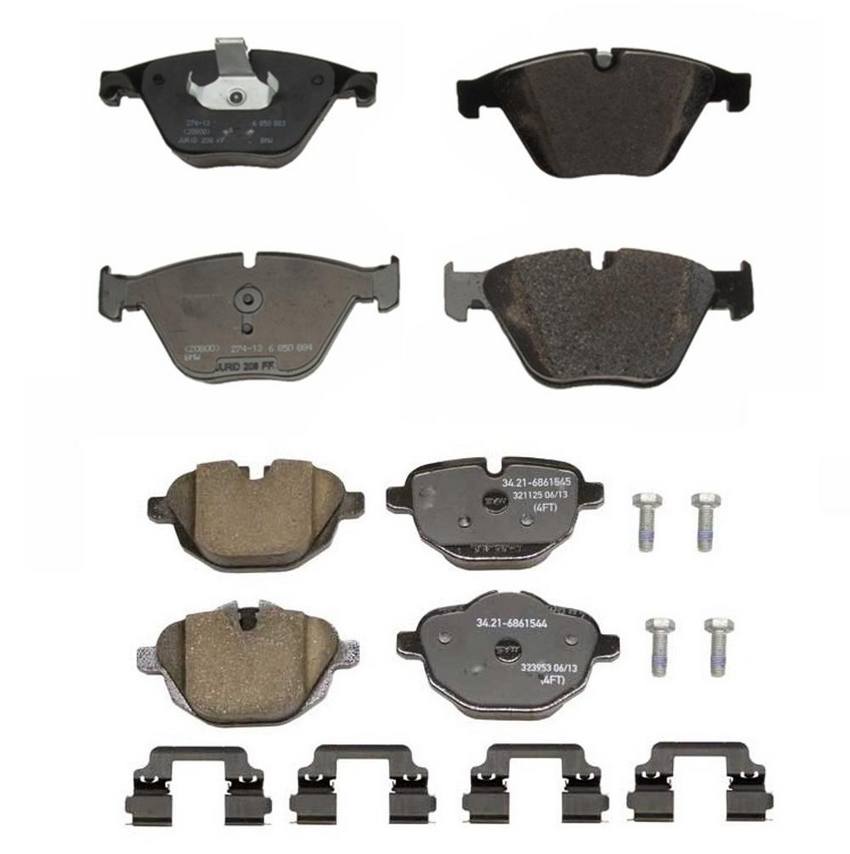 BMW Disc Brakes Kit - Pads Front and Rear